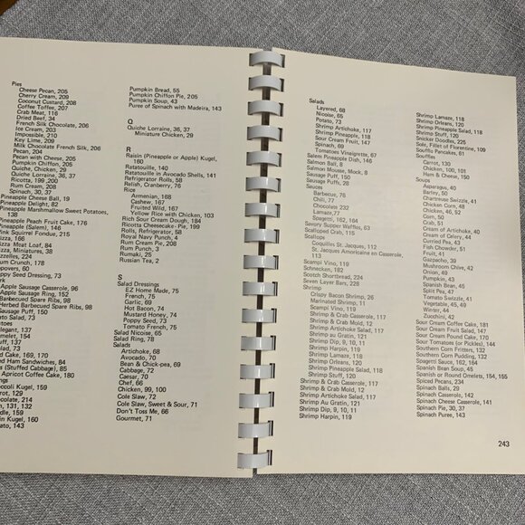 Vintage June Fete Cookbook First Edition 1978 Spiral-Bound Abington Mem Hospital - Picture 5 of 10